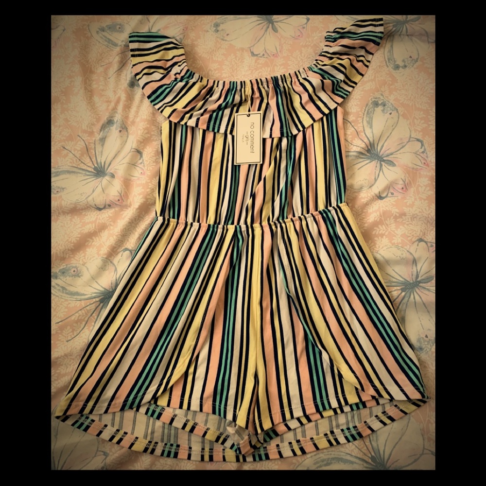 “No Comment - Girls” Dress Romper